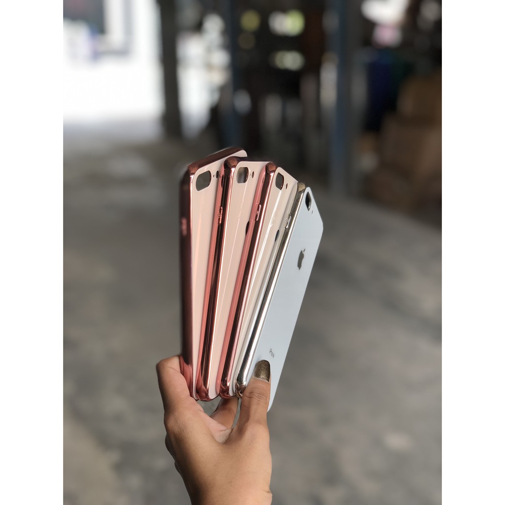 APPLE GLASS CASE Black , Rose Gold, Silver iPhone X , 7plus , 8plus , XR