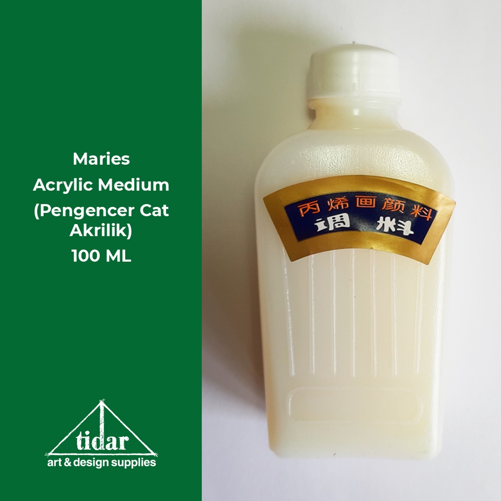 

Maries Acrylic Medium / Pengencer Cat Akrilik 100 ML