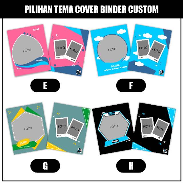 COVER BINDER CUSTOM