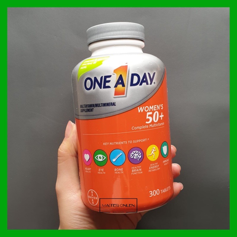 One A Day Multivitamin Women 50 300 Tablet Multimineral Bayer Shopee