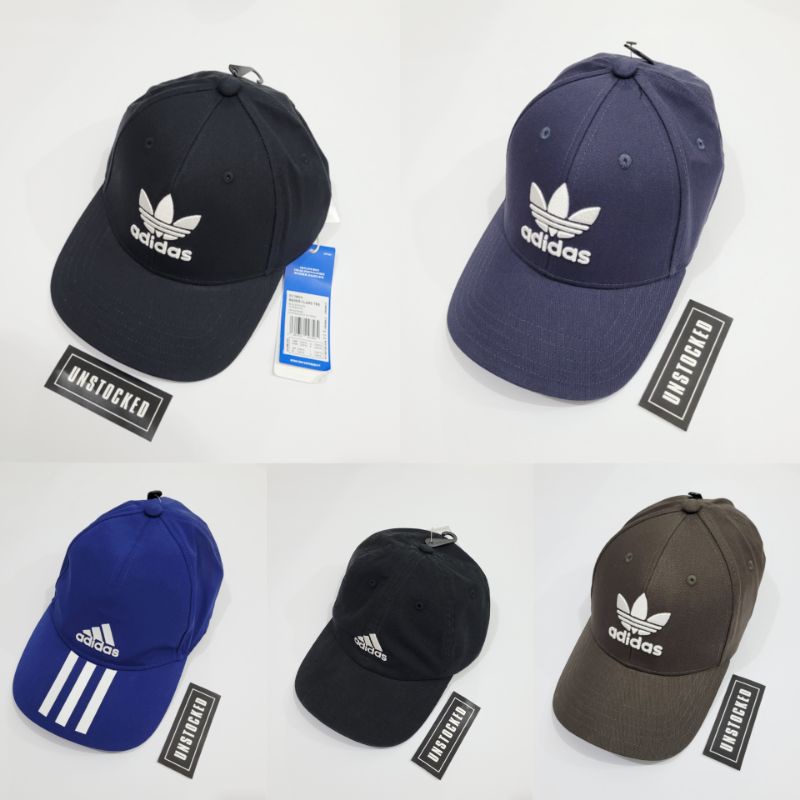 Topi Adidas Trefoil Cap Daily Cap Baseball 3 Stripes Dad Cap Aeroready R.y.v Lightweight Cap Topi Ad