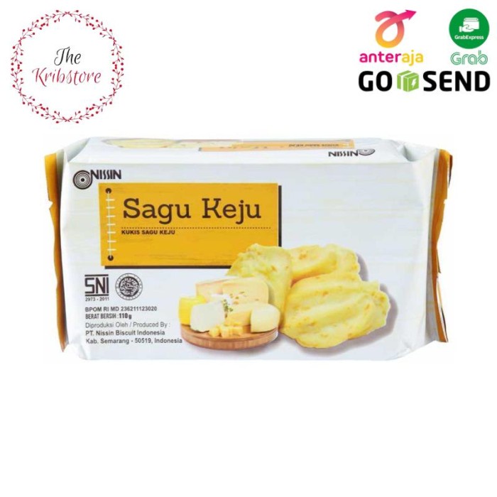 

NISSIN Biscuit Sagu Keju 110 gr