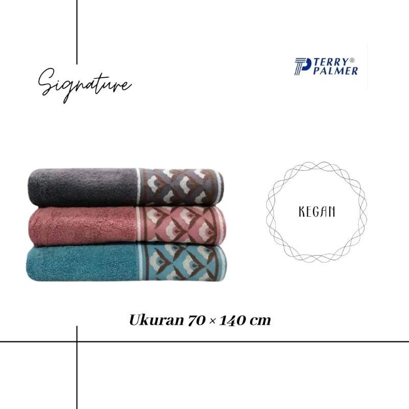 Handuk Terry Palmer Signature Motif Kegan