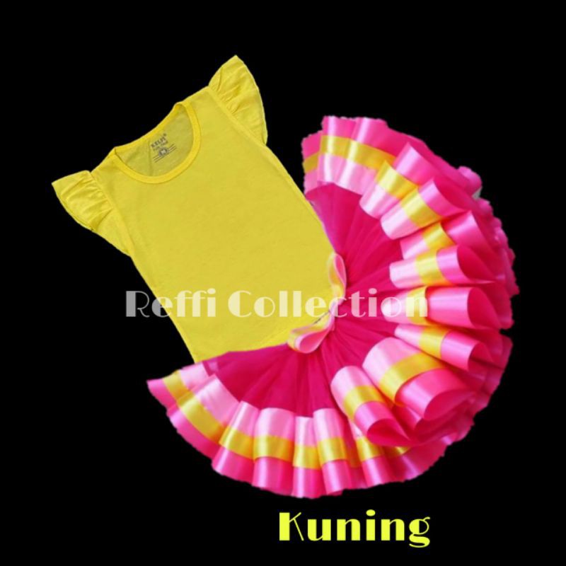 COD - SET ROK TUTU ANAK IMPORT - DRESS TUTU ANAK MURAH USIA 1-5 TAHUN