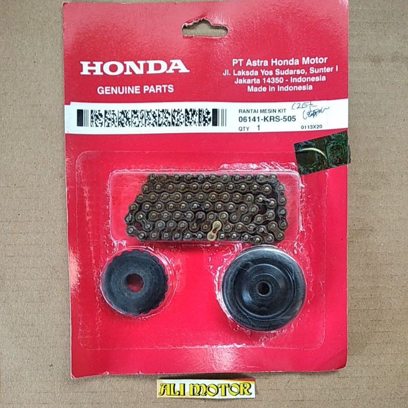 Rantai kamprat suprafit new legenda revo cam chain mesin 06141-KRS-505 ori AHM