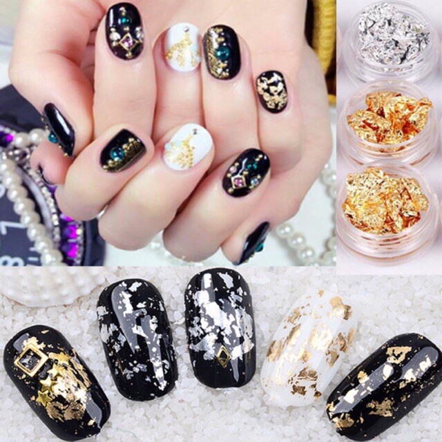 Nail Foil / Silver Gold Foil Paper for Nail Art