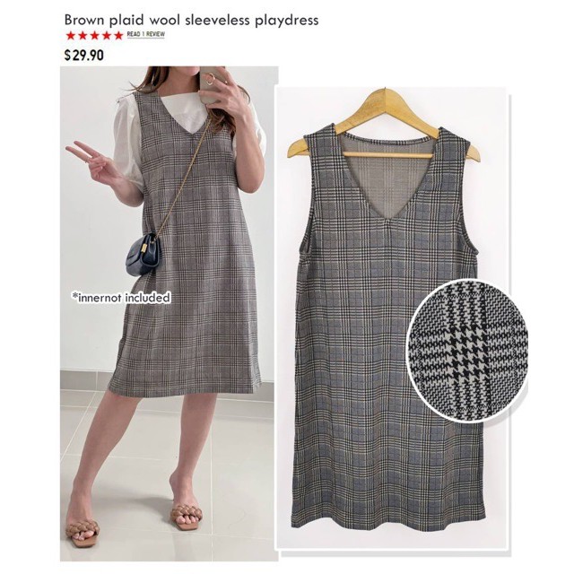 Uniqlo pattern sleeveless dress
