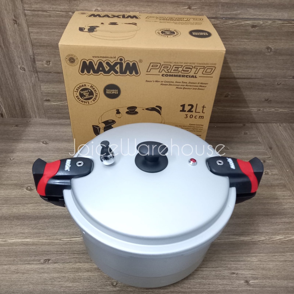 Panci Presto / Pressure Cooker 4 liter , 7 liter  Dan 12 liter Maxim