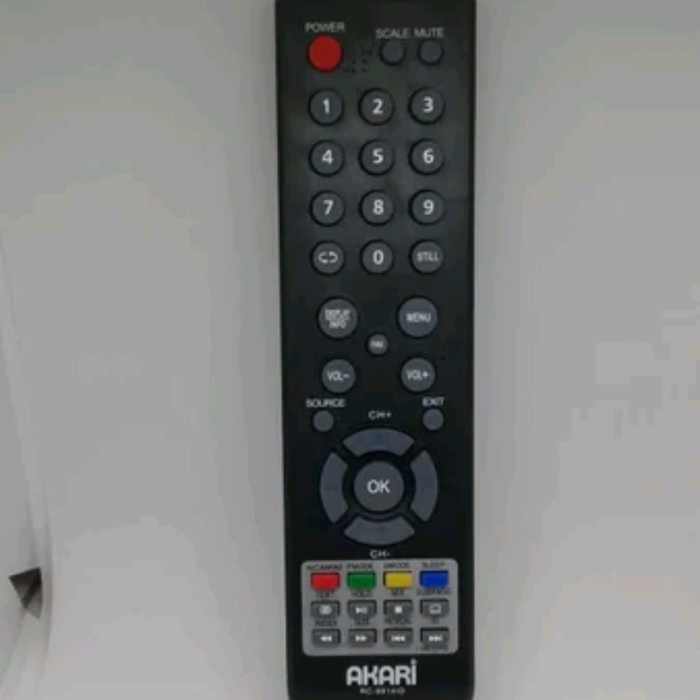 Remote Tv - Remote Remot Tv Led Lcd Akari Original Asli