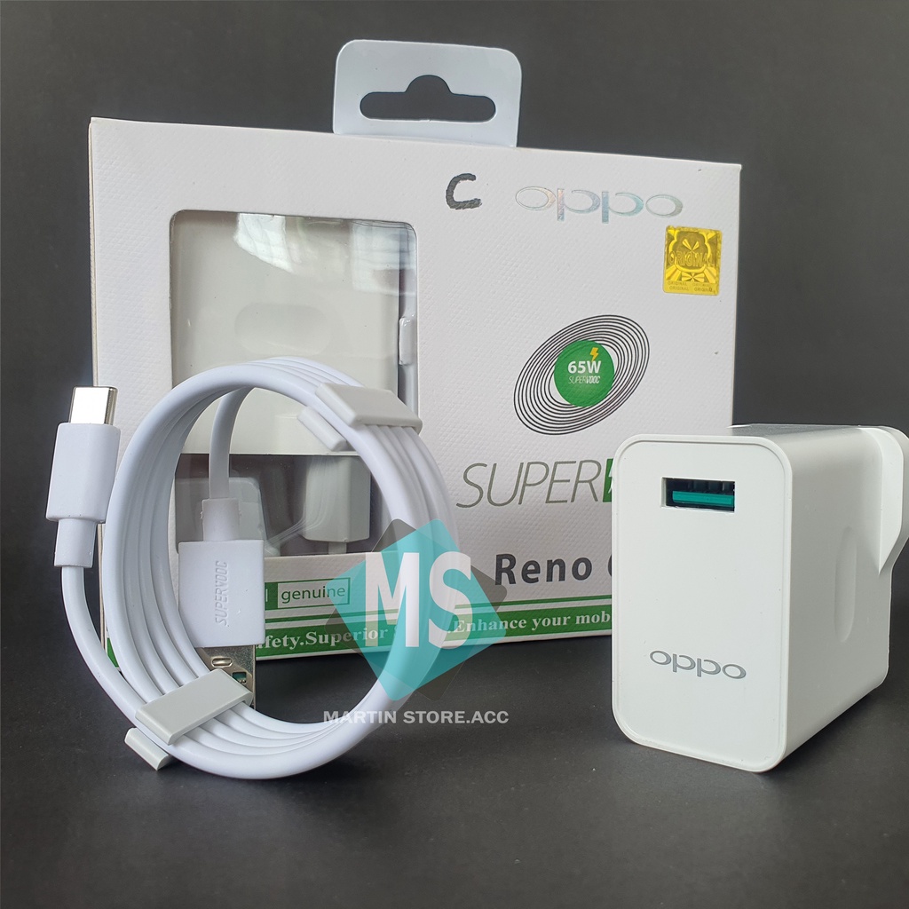 CHARGER CAS CASAN HP OPPO RENO 2/3/4 | A5/A9 2020 Type C Original