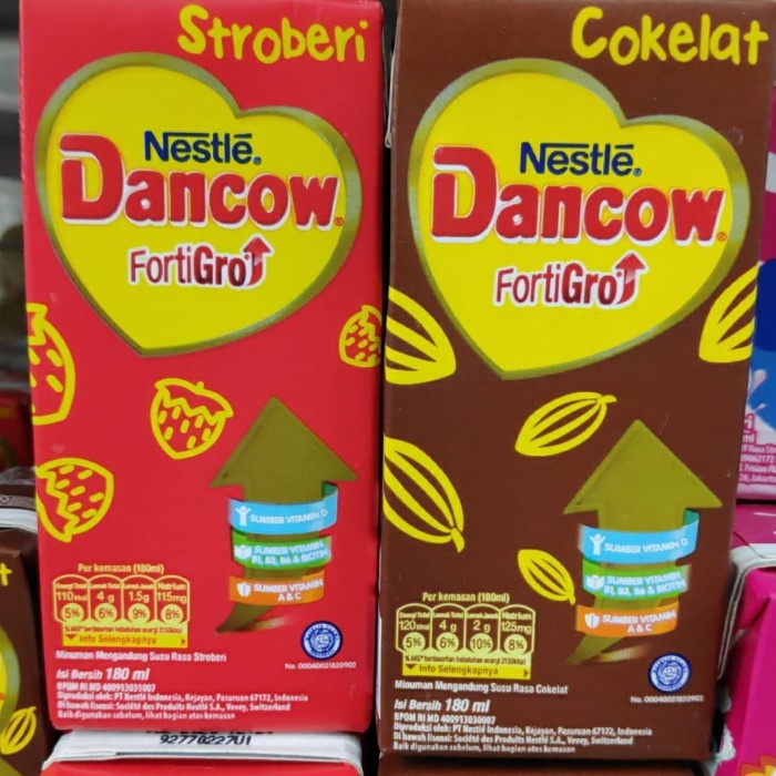 

Dancow UHT Fortigro 180 Ml