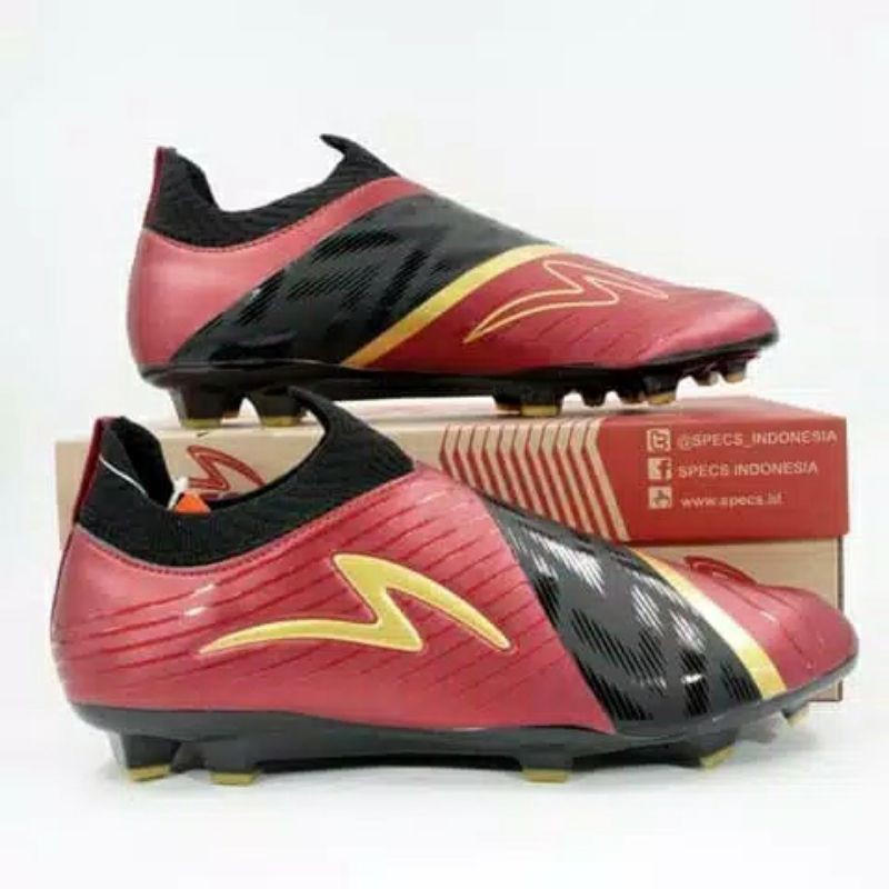 ⭐⭐⭐⭐⭐ COD   Sepatu Bola specs murah Original Tanpa tali tanpa ribet 2020 Sepatu Bola Original tanpa 