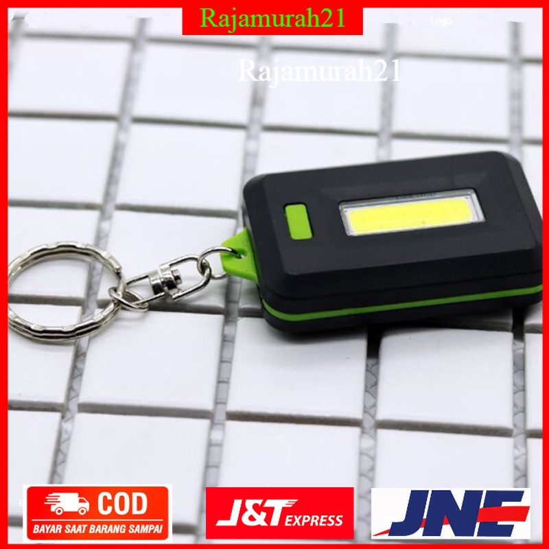 TaffLED Senter LED Model Kunci Mobil COB 450 Lumens - OMLL8HGR - Green