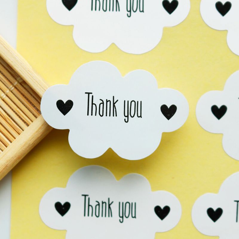 

STICKER LABEL THANK YOU