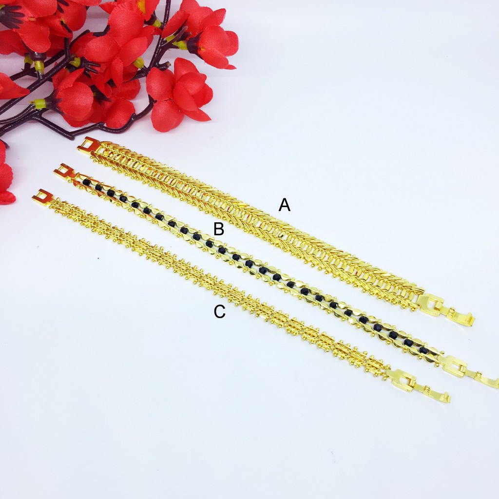 Gelang Sisik Rantai Xuping Gold Lapis Emas - BB484