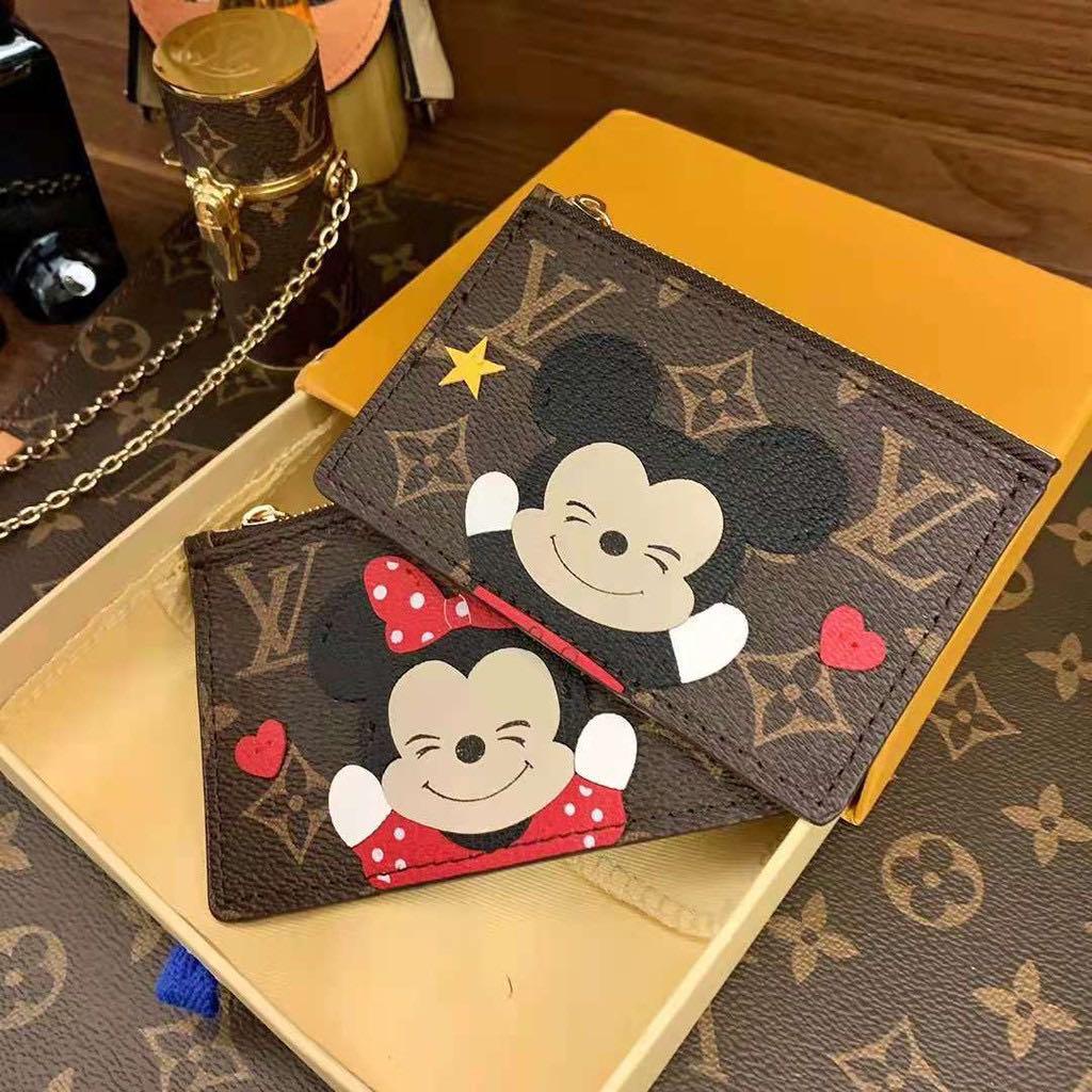 DOMPET WANITA LOUIS VUITTON X DISNEY CARD HOLDER