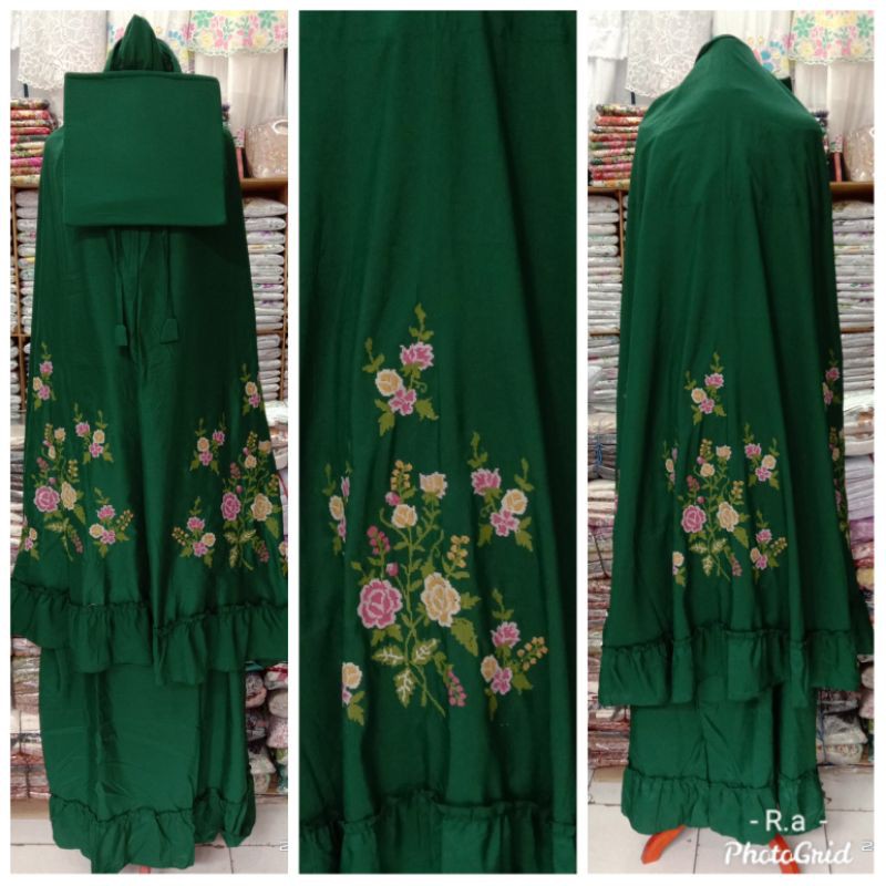 MUKENA BORDIR STRIMIN BUKITTINGGI,PADANG