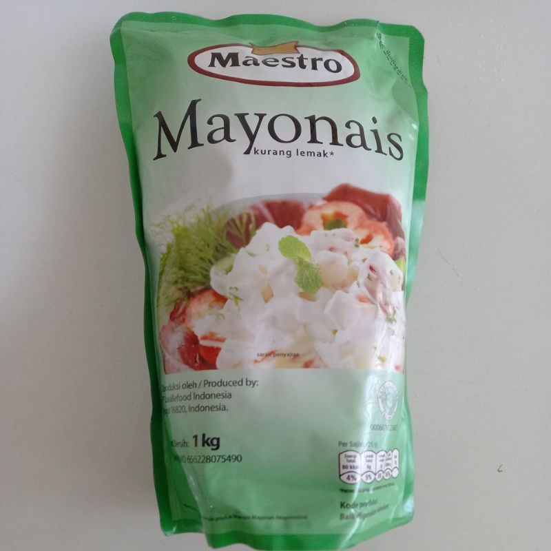 

MAESTRO MAYONAISE ORIGINAL 1 KG