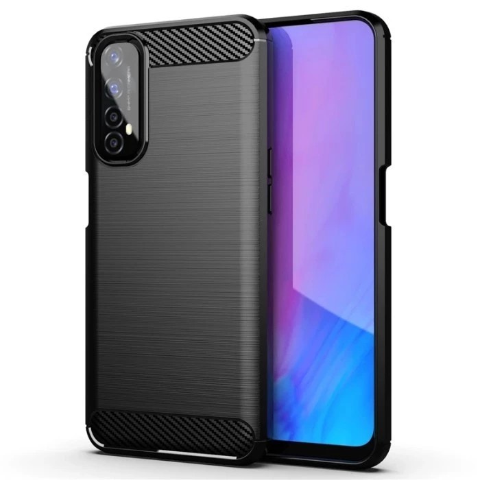 Casing Softcase OPPO Realme 7 / Narzo 20 Pro IPAKY Carbon Fiber Matte Softcase