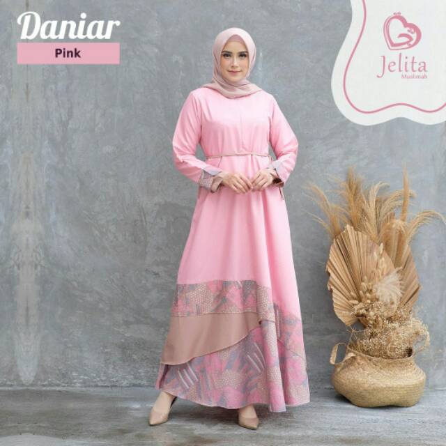 Dress Daniar by jelita muslimah ( jelgant )