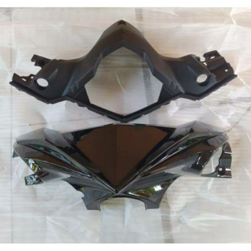 BATOK DEPAN BELAKANG YAMAHA MIO M3 HITAM 2014 2015 2016 | BATOK DEPAN MIO M3 | BATOK BEKAJANG MIO M3 | FRONT HANDLE COVER MIO M3 | REAR HANDLE COVER MIO M3 | MERK WIN