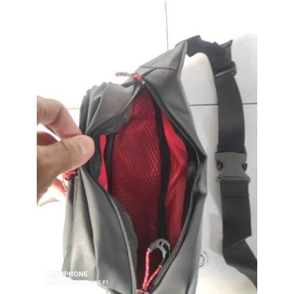 Tas Waistbag pria gearbag murah original # Tas selempang pria Rei # Tas pinggang pria rei # Tas waistbag