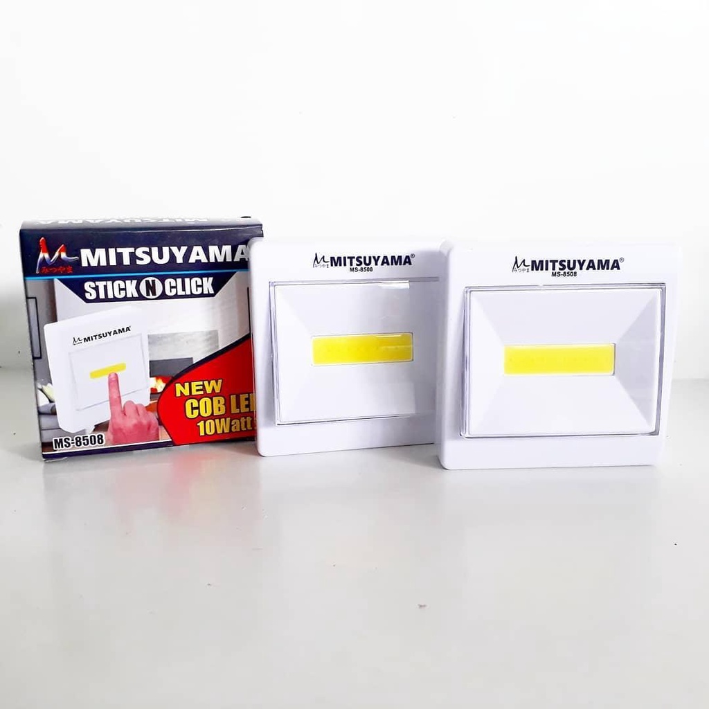 (C025) Lampu LED Stick Touch Lamp Mitsuyama / Lampu Baterai Dinding Darurat Portable