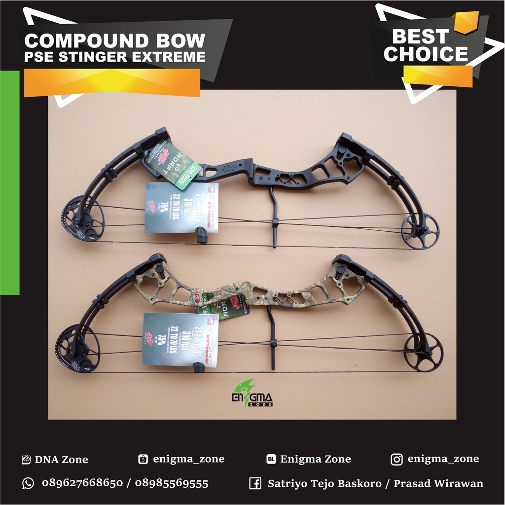 BUSUR COMPOUND PSE STINGER EXTREME - PSE STINGER EXTREME COMPOUND BOW - ENIGMAZONE