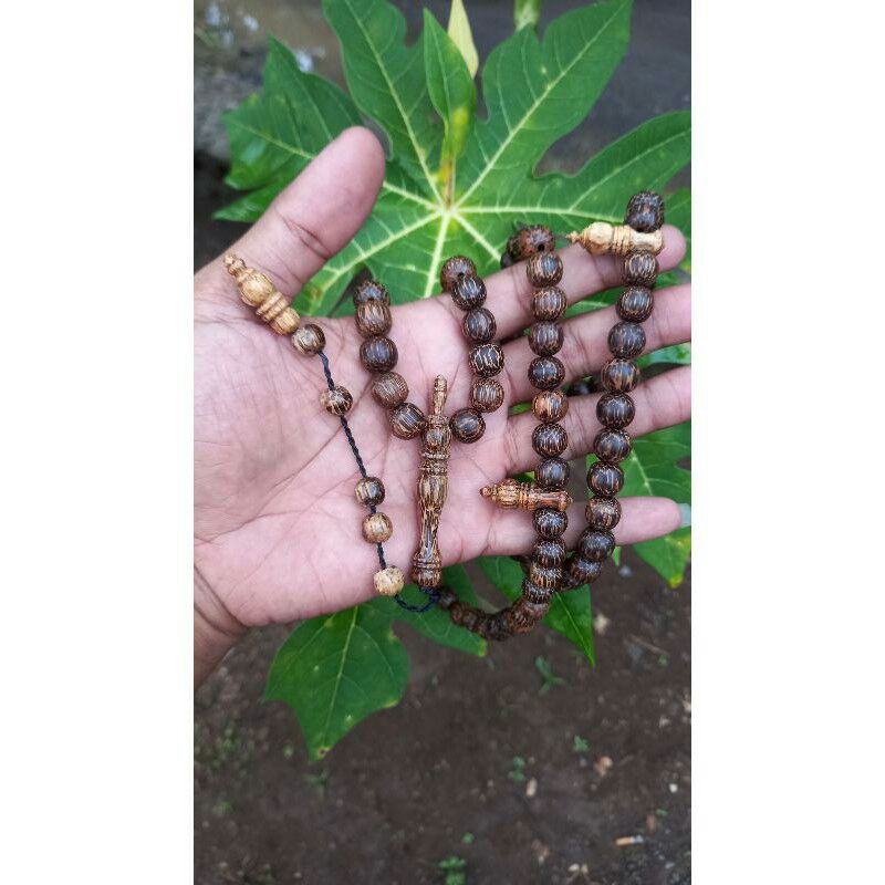 Tasbih liwung merah 10mm tasbih kayu liwung macan asli tasbih liwung tasbih liwung macan original