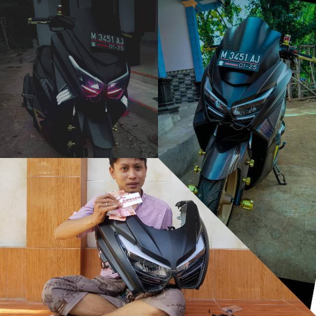 Headlamp Custom Yamaha Nmax Aksesoris Yamaha Nmax