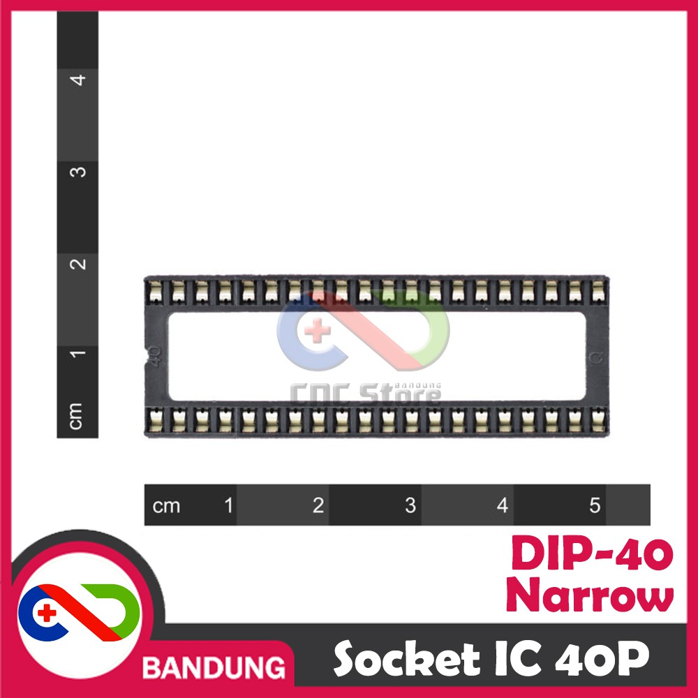 SOCKET SOKET IC DIP-40 DIP40 40P 40 NARROW