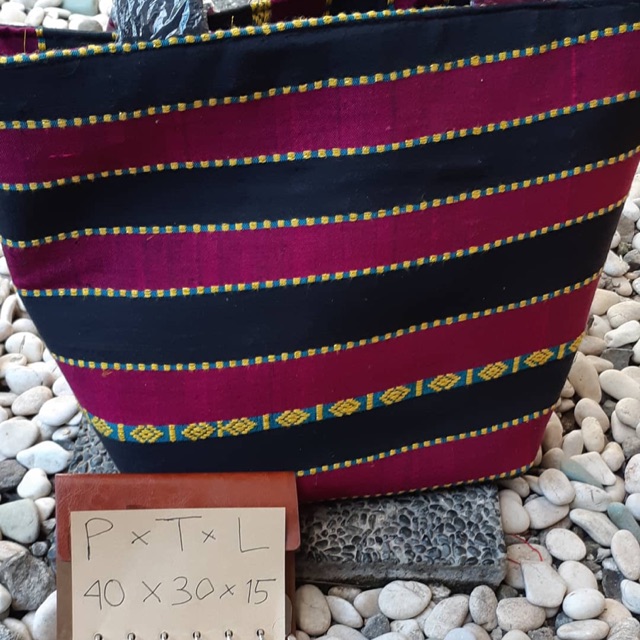 TAS 100% TENUN TANGAN ASLI LOMBOK