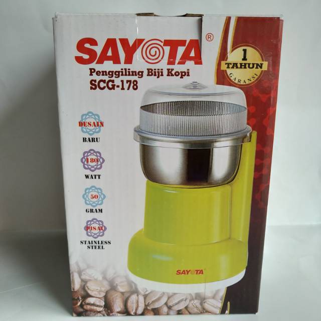 Blender obat/ penggiling kopi/ coffee grinder Sayota SCG-178