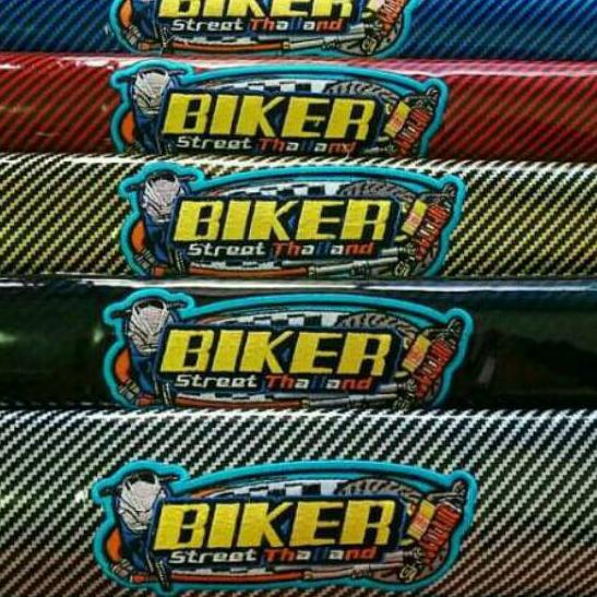 ♦ Sarung kulit jok biker carbon thailaind original motor mio mio j vario jupiterz beat vario dll ➤