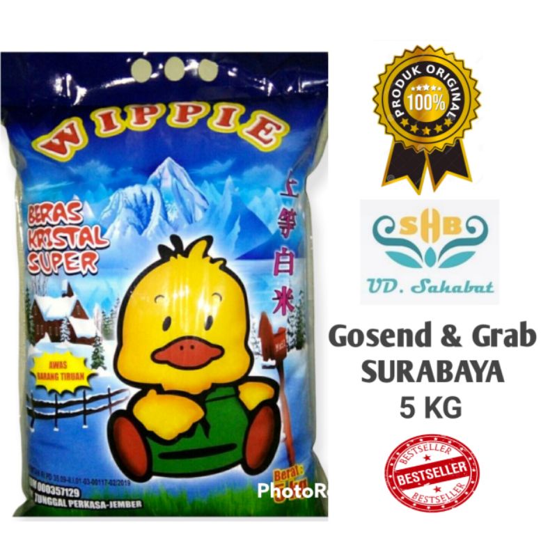 

beras cap wippie 5kg