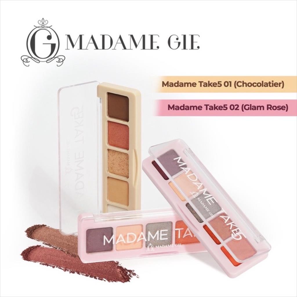 MADAME GIE MADAME TAKE 5 EYESHADOW PALETTE 5gr