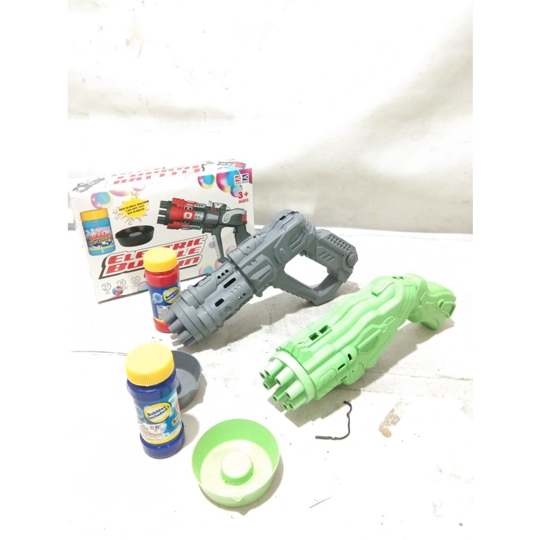 Gatling Bubble Gun Pistol Gatling Bubble Gun Toys Gatling Bubble Mesin 9959H