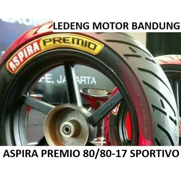 Premio 80 80-17 Sportivo Ban Tubeless Aspira Duo Massimo Motor Bebek