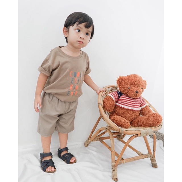 LITTLECAIM - JACK SET size 2-10  (setelan baju anak)