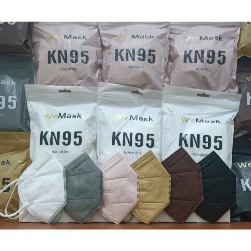 Masker KN95 Wemask Isi 10pcs Masker KN 95 Wemask Disposable FaceMask