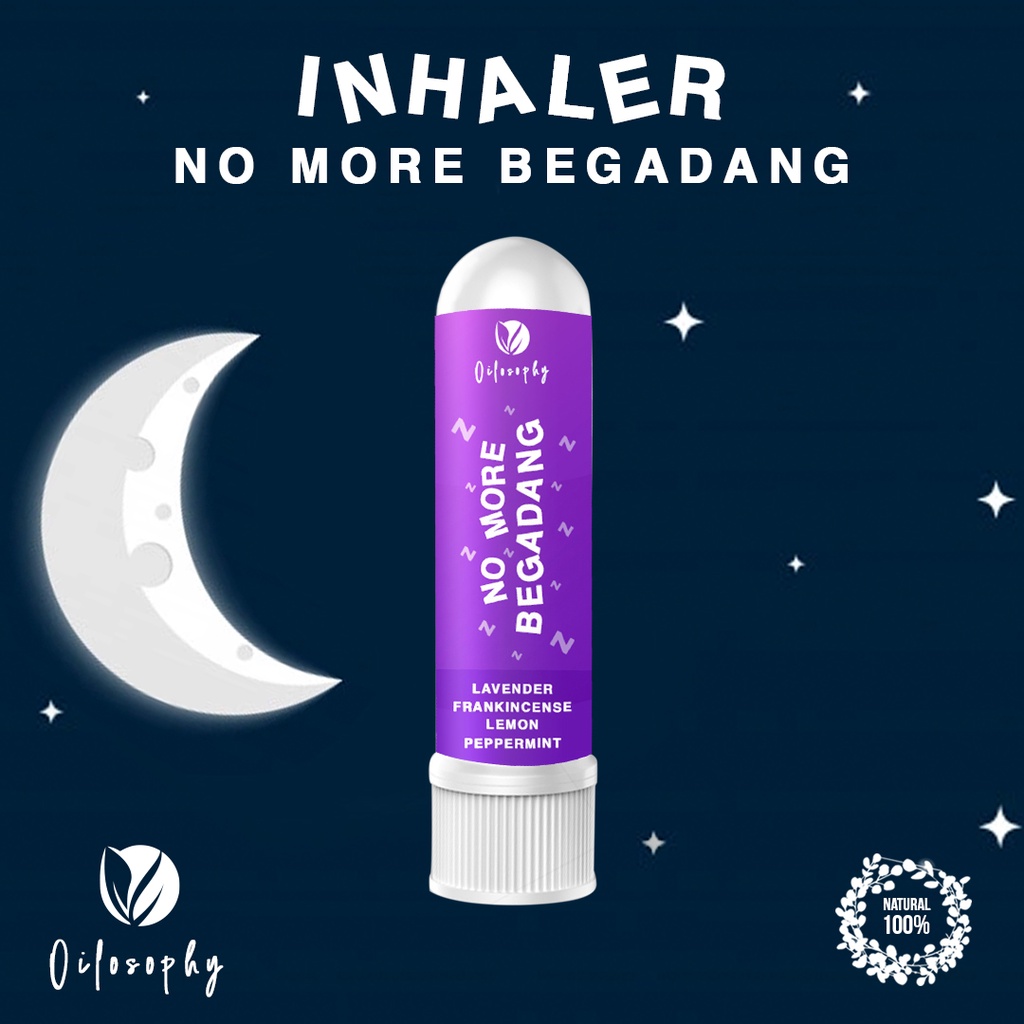 inhaler terapi sulit tidur insomnia minyak essential oil original 100%