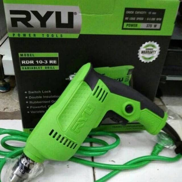 Mesin Bor Tangan RYU
