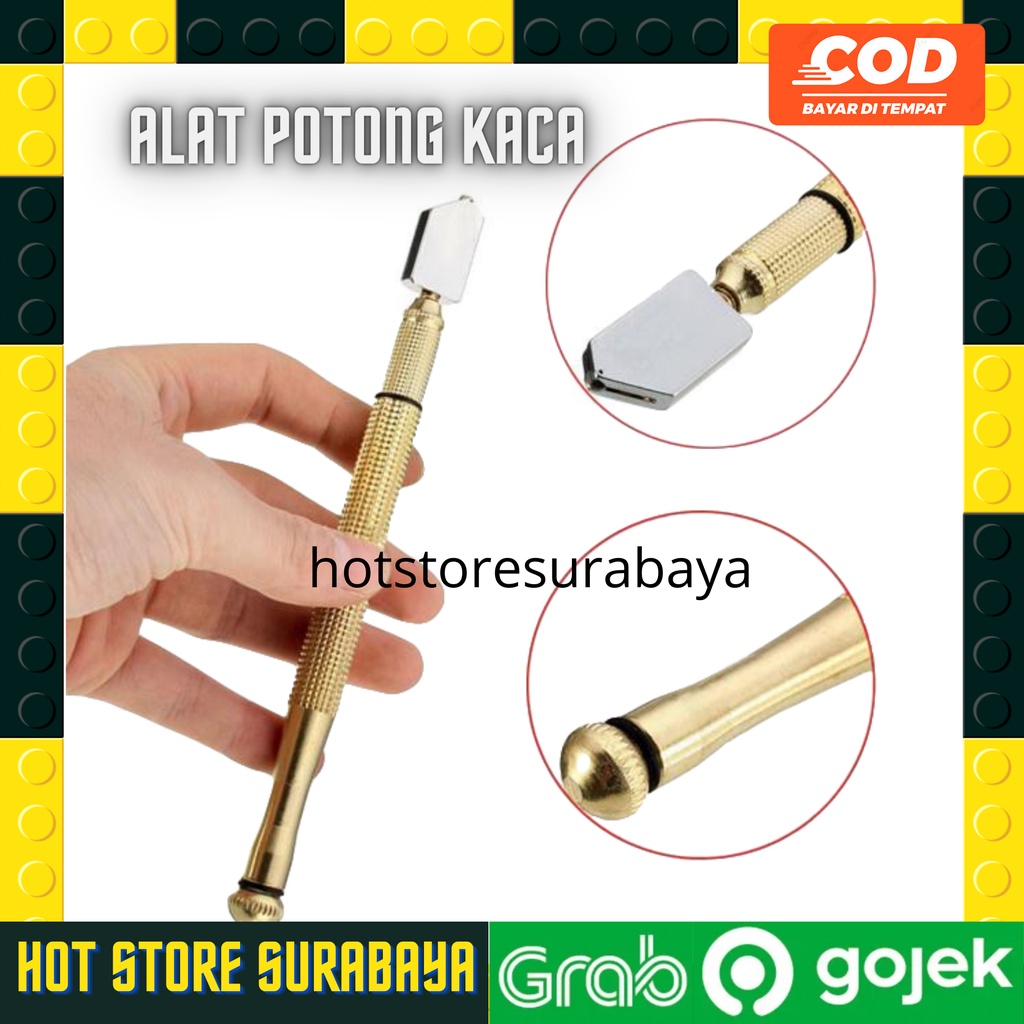 Oil Glass  Cutter Pisau  pemotong kaca minyak Alat potong kaca keramik ubin manual body gagang besi hot