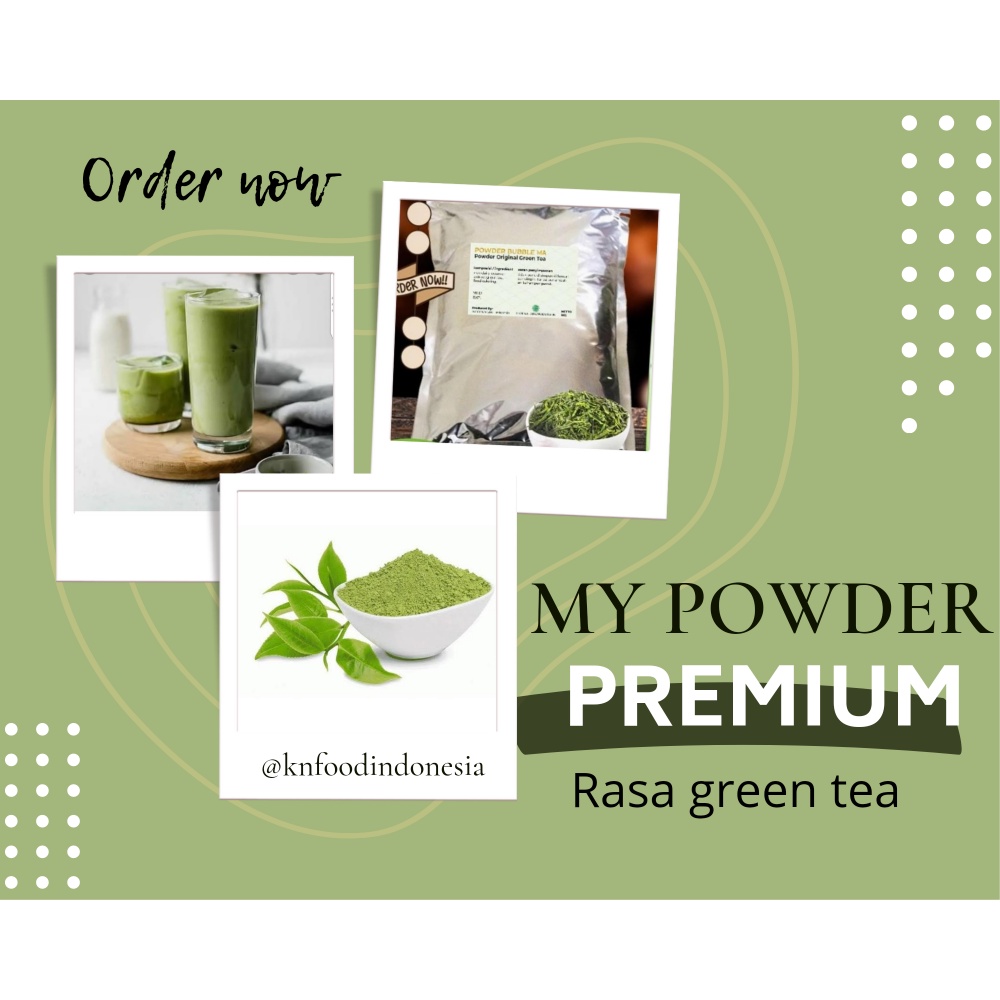 

powder Green Tea Matcha Powder PREMIUM -1 Kg.