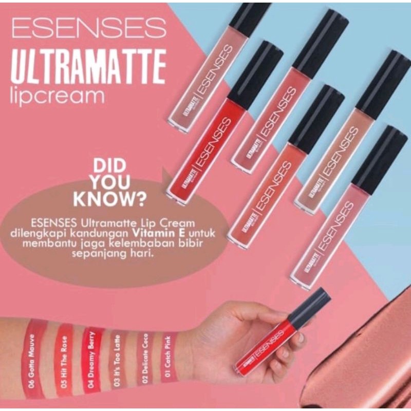 Esenses Ultra Matte Lip Cream Matte 3,5gr