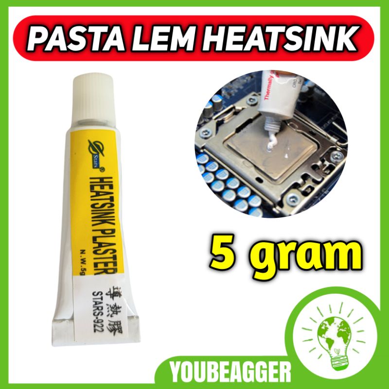 Pasta perekat heatsink thermal paste heatsink 5gram