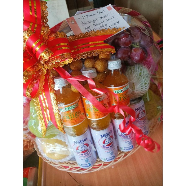 

PROMO Parsel Buah Mix Imun Booster Free kartu Ucapan