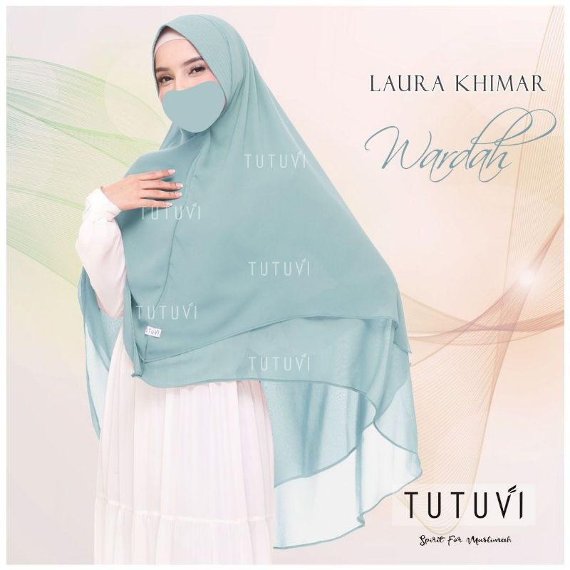 KHIMAR SYARI BY TUTUVI JILBAB SYAR'I CERUTY CERUTI PREMIUM HIJAB INSTAN PET ANTEM