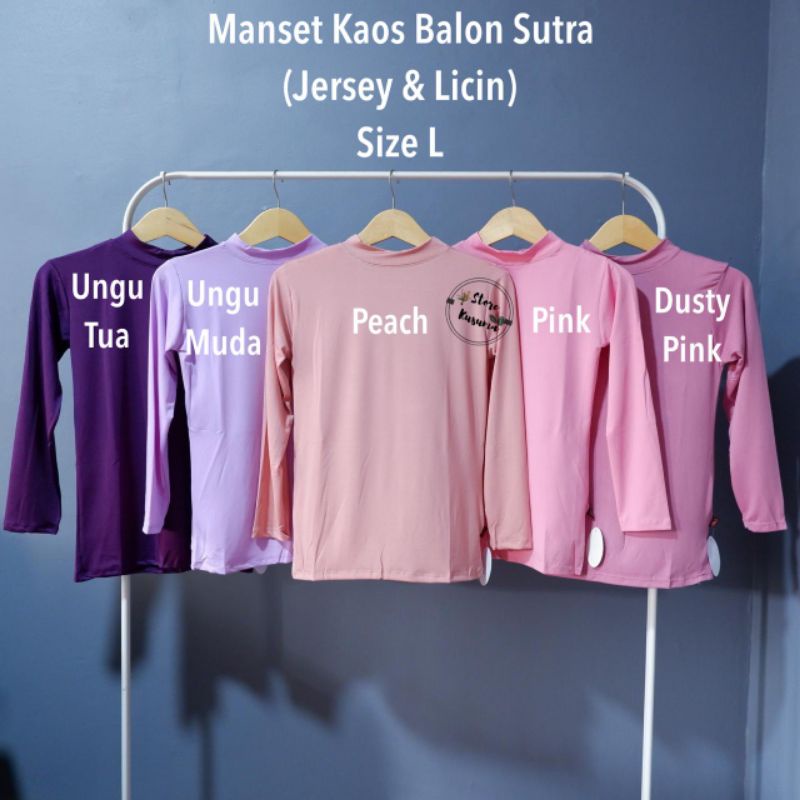 Inner kebaya size L /daleman kebaya bahan balon sutra