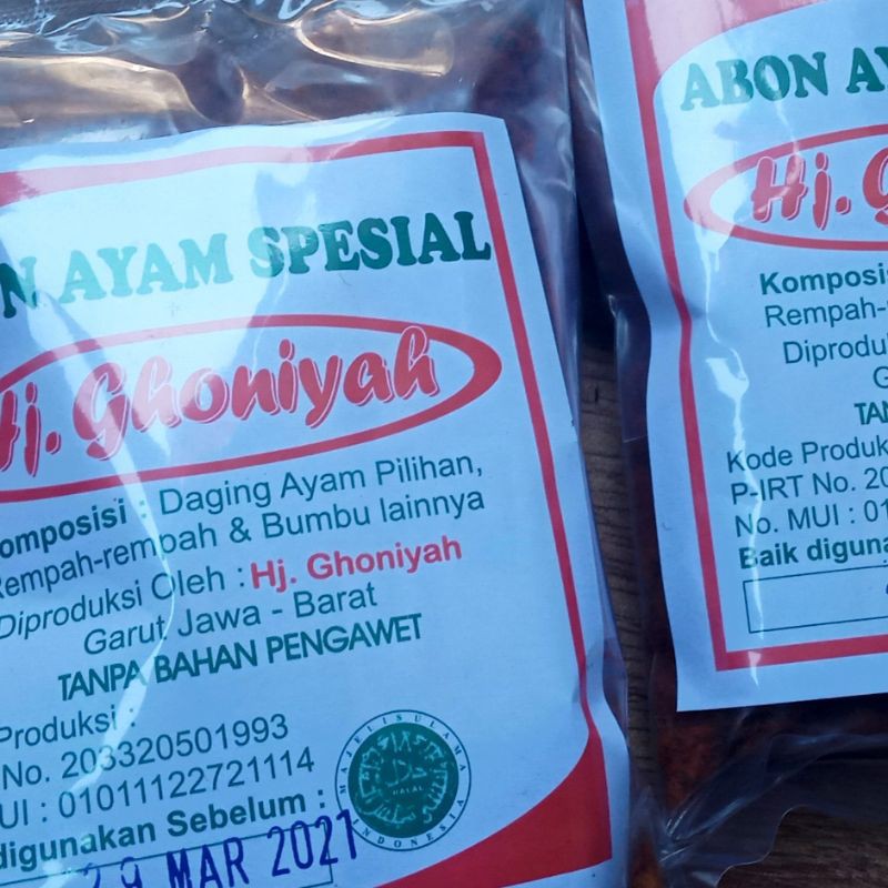 

Abon Ayam Special 100 gram
